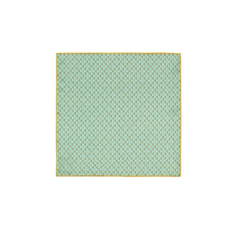 GUCCI Silk Scarves Men Green-1