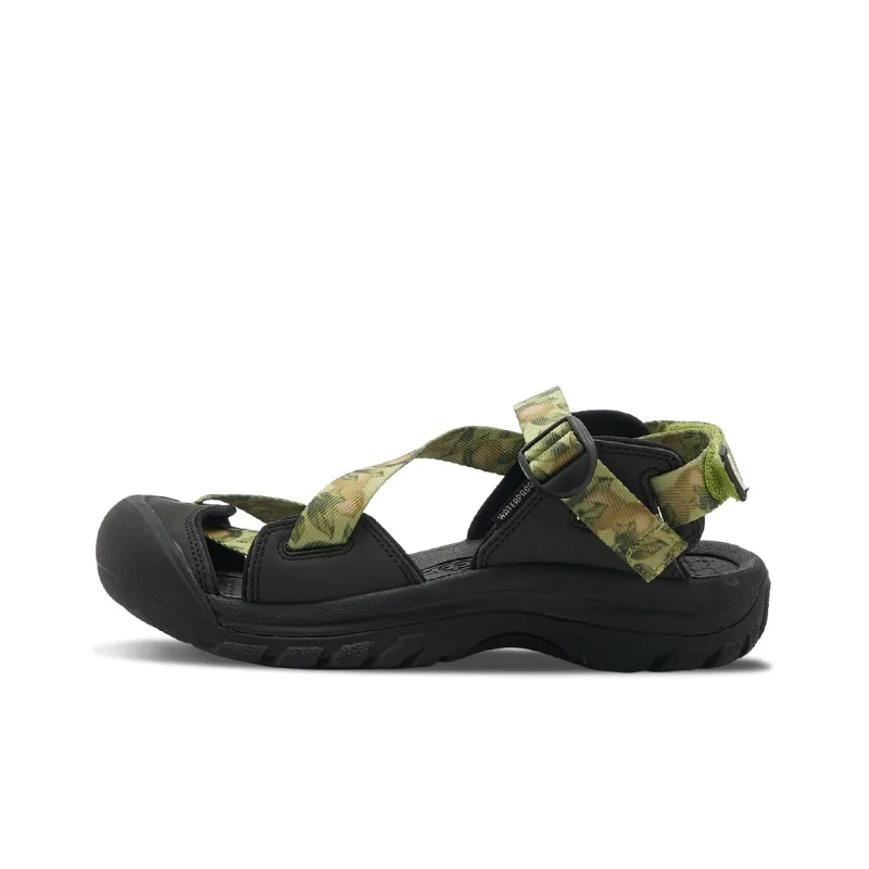 KEEN Zerraport 2 Breathable River Trekking Shoes Women's Army Green-0