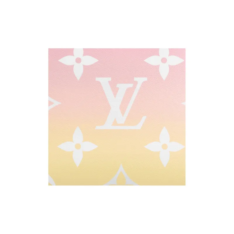 LOUIS VUITTON Onthego Gradient Pastel Gm Light Pink-4