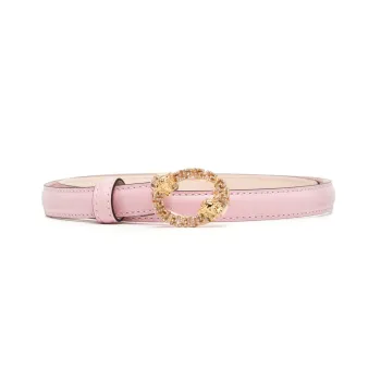 VERSACE Leather Belts Women's Pink