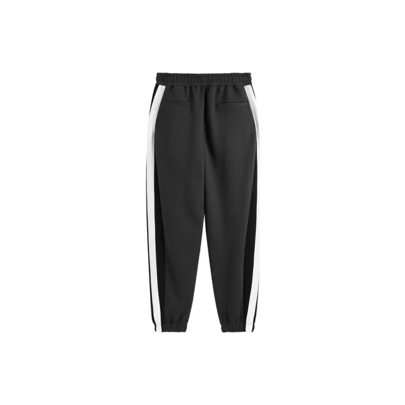 PEACEBIRD MEN EVERLAST Casual Pants Men Black-1