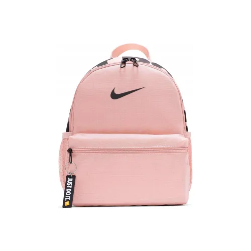 Nike Polyester Backpack Mini Women's Orange Pink