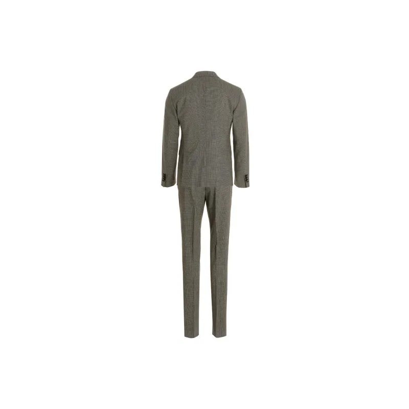 DSQUARED 2 Checked Slim Cut Tailored Suit-1