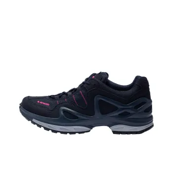 Lowa GORGON GTX Slip-Resistant Waterproof And Breathable Support Low-Top Outdoor Shoes Women's Navy Blue
