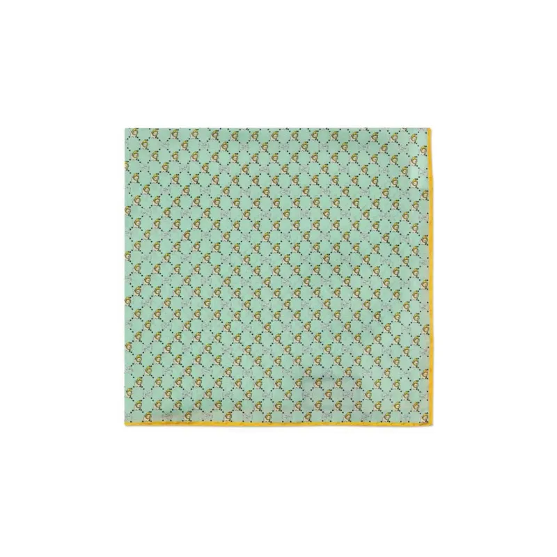GUCCI Silk Scarves Men Green-0
