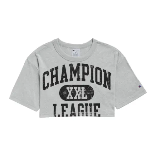 Champion Crop Tops Women's Gray