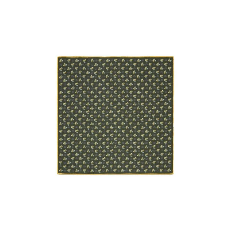 GUCCI Silk Scarves Men Green-0