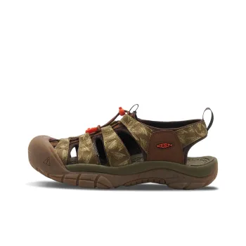 KEEN Newport Retro Abrasion Resistant River Trekking Shoes Men's Jasper/Umber