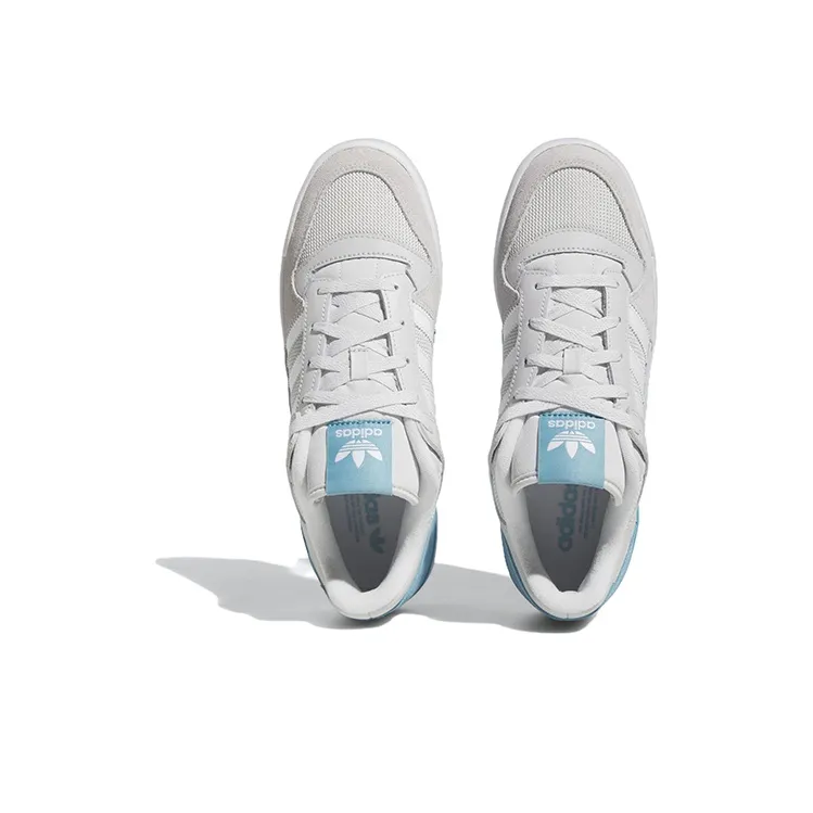 Adidas Originals Forum Low Classic Shoes 'Grey One Preloved Blue'-4