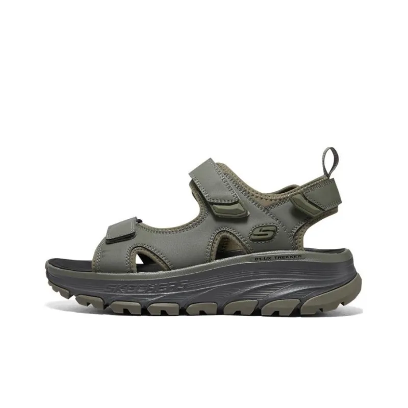 Skechers D'Lux Trekker Sandal Olive Green-0