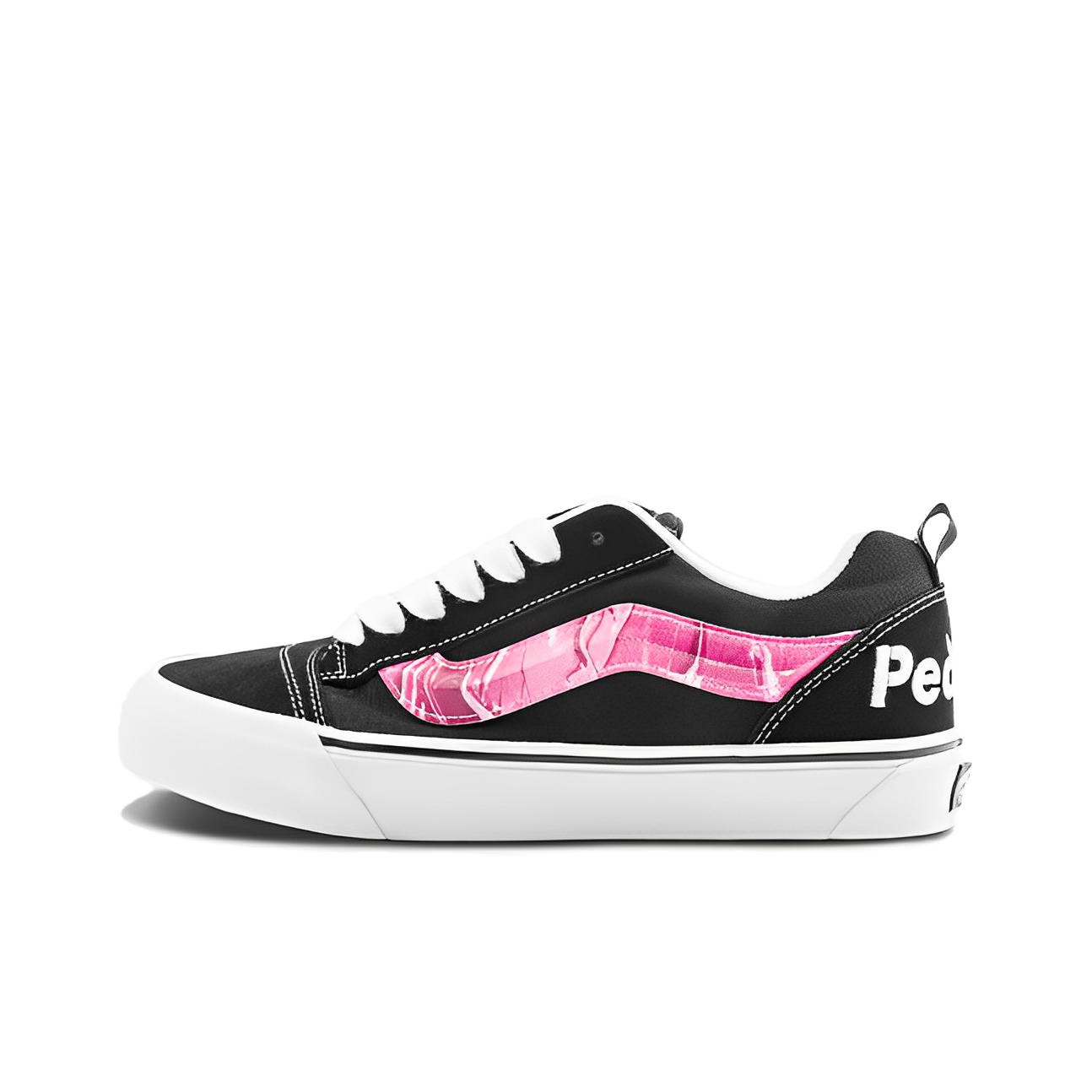 bebcdrshop trends pink black vans POIZON