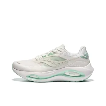 Saucony Phoenix Inferno 3 Breathable Cushioning Low Top Training Running Shoes Women's White Green