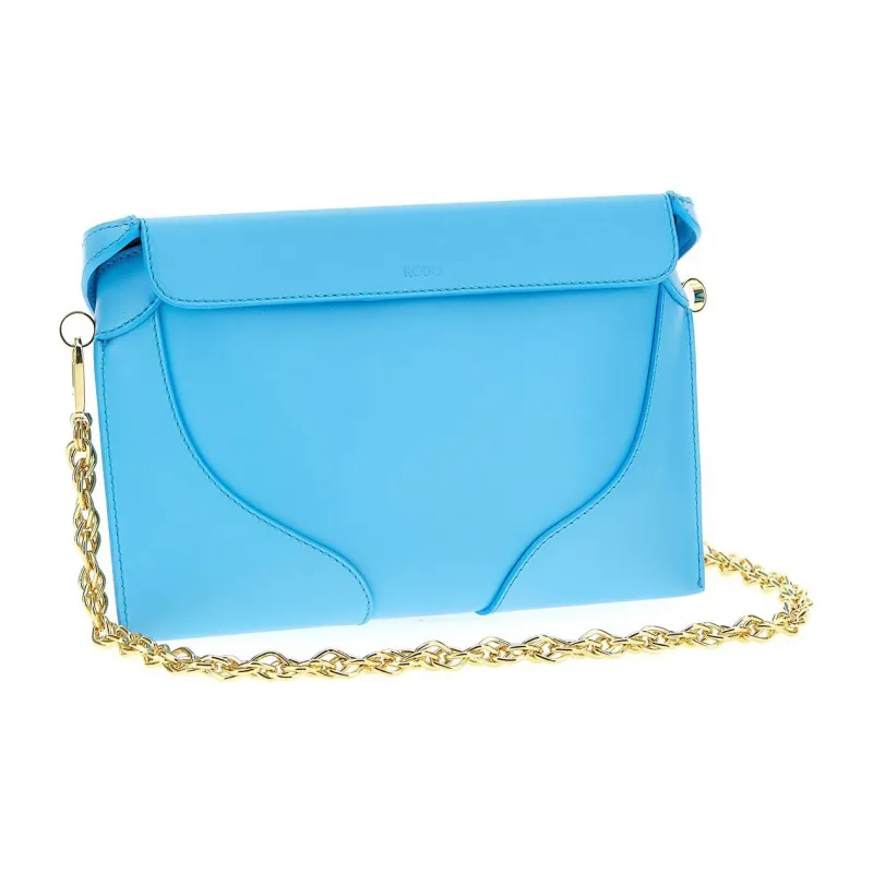 Rodo Leather Clutch Regular Women's Blue-1