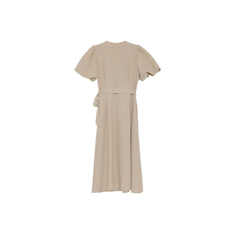 Fstudio Short Sleeved Dresses Women's Khaki-1