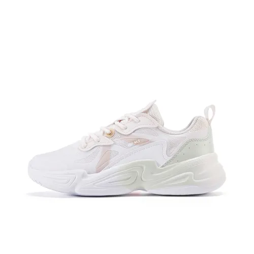 QIAODAN Casual Shoes Women's Low-Top Hydrogen Pink/Jordan White