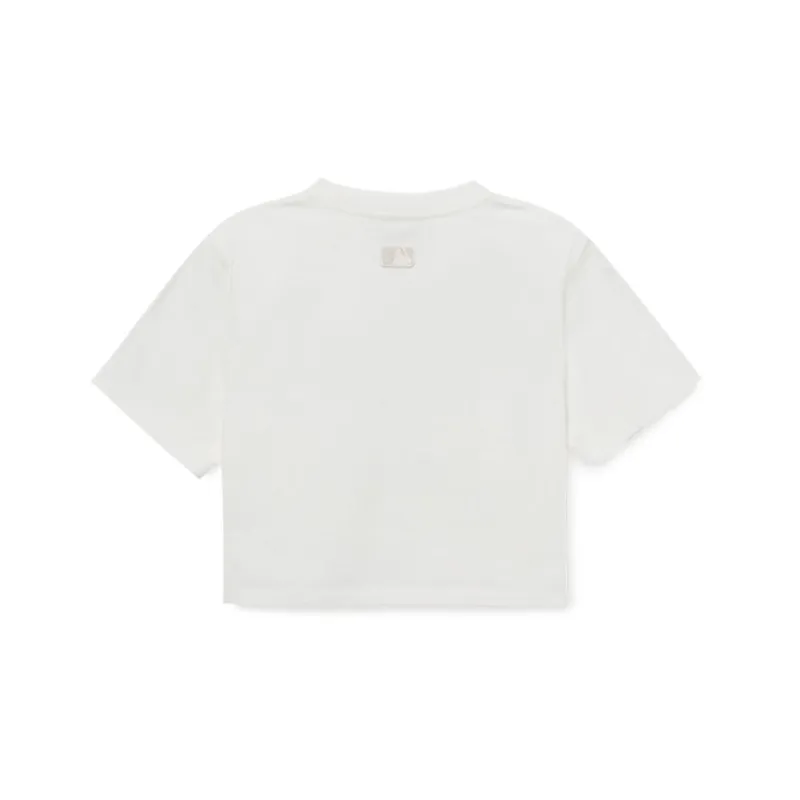 MLB Crop Tops Women's White-1