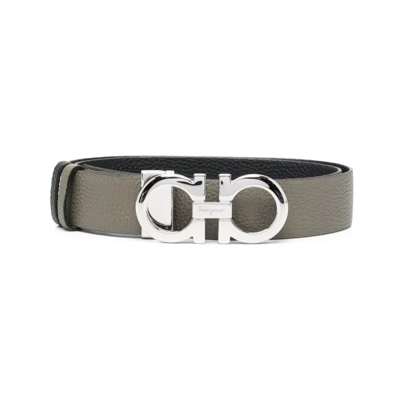 Ferragamo Leather Belts Women's Green-0