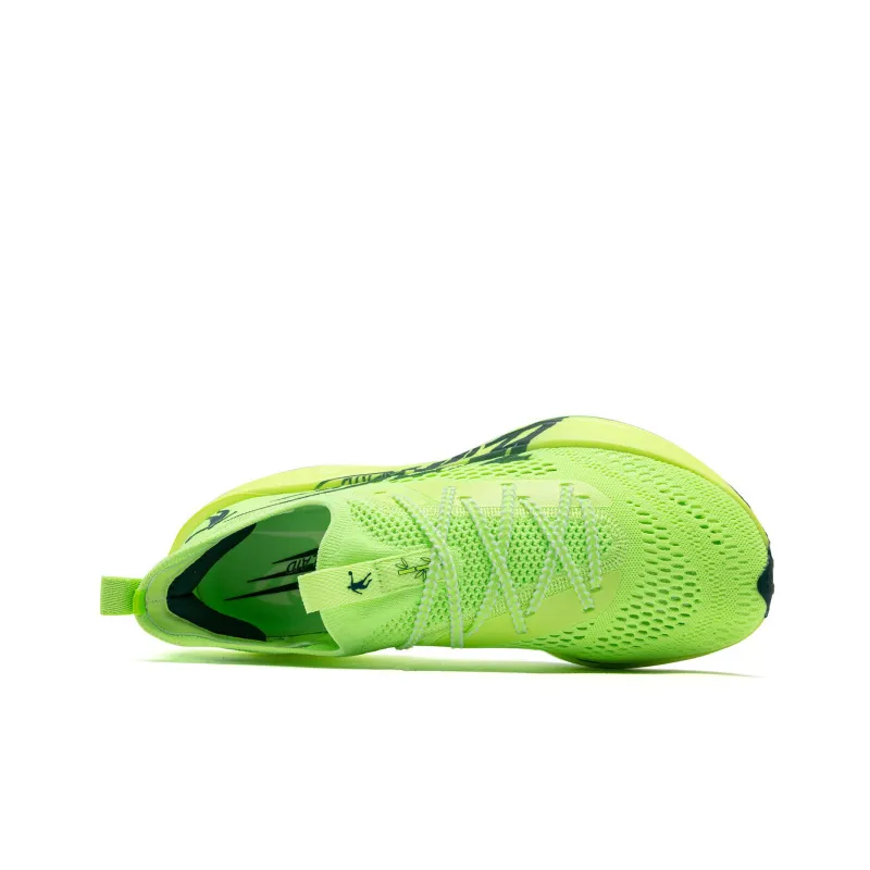 QIAODAN Flying Shadow Plaid Cushioning Anti Slip And Wear Resistant Low Top Marathon Running Shoes Men's Green-2