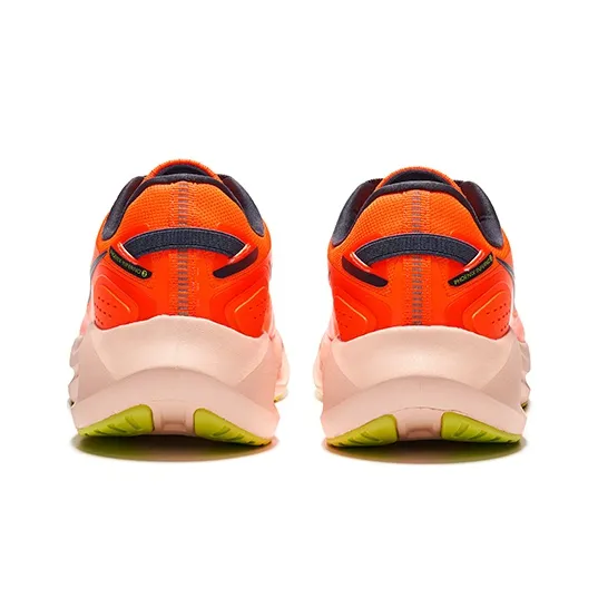 Saucony Phoenix Inferno 3 Cushioning Support Rebound Low Top Casual Running Shoes Unisex Orange-3
