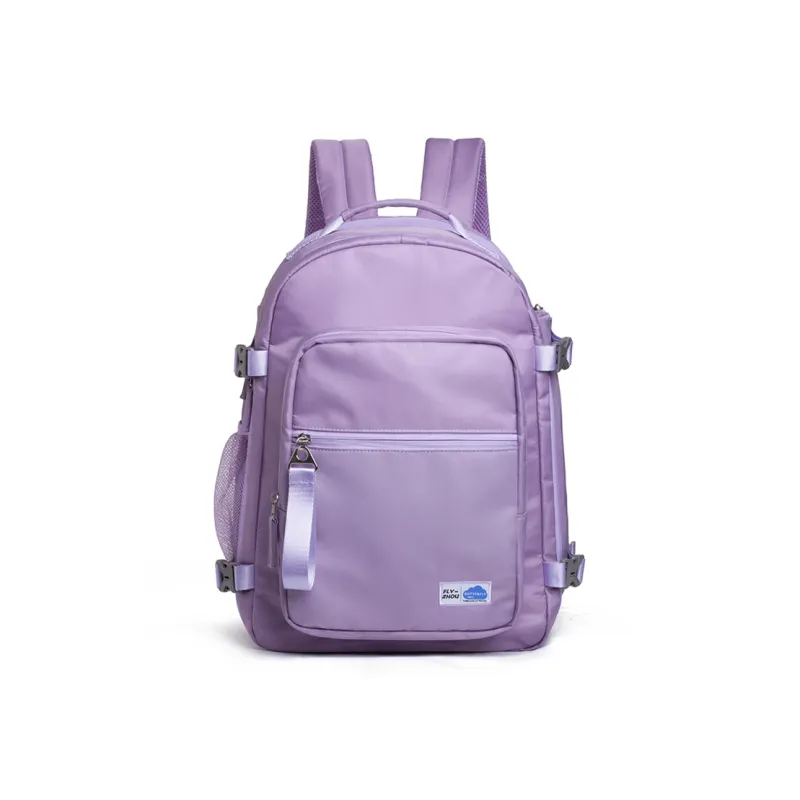 COWBONE Nylon Backpack Medium Size Unisex Grass Green/Beige/Internet Famous Purple/Cool Black-20