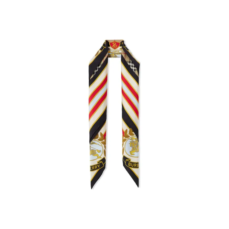 Burberry Check Pattern Square Scarf-1