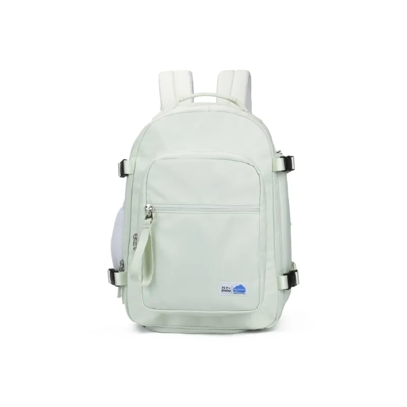 COWBONE Nylon Backpack Medium Size Unisex Grass Green/Beige/Internet Famous Purple/Cool Black-1