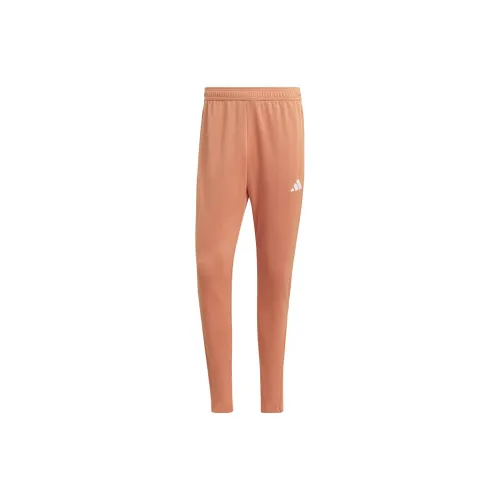Adidas Knitted Sweatpants Men Orange