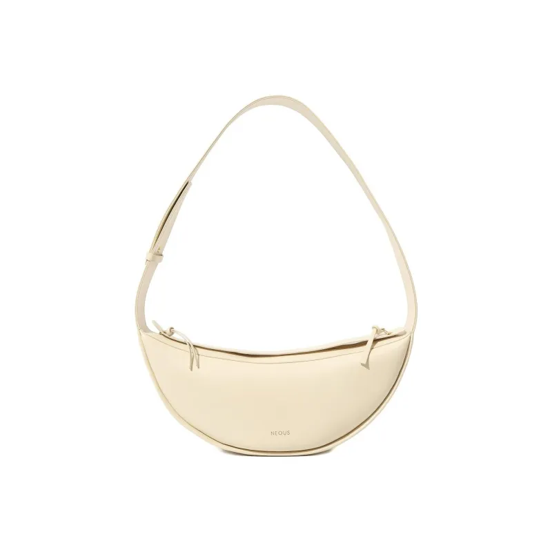 NEOUS Leather Handbag, Shoulder Bag Women's Ivory-0