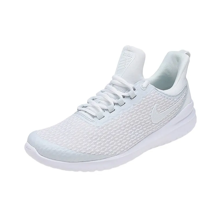 Nike Renew Rival Cushioning, Slip Resistant, Lightweight Low Top Running Shoes Men's White-1