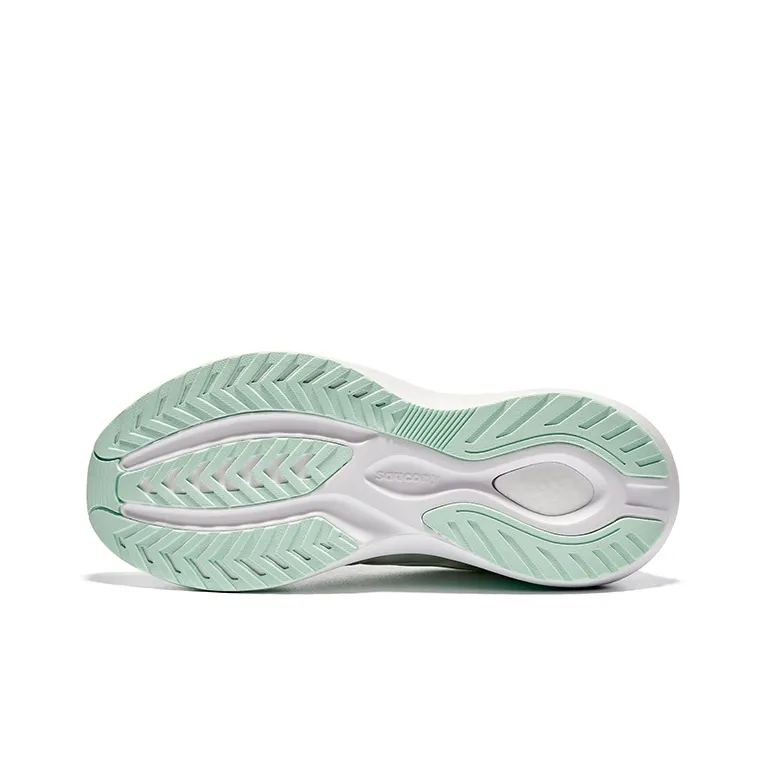 Saucony Phoenix Inferno 3 Breathable Cushioning Low Top Training Running Shoes Women's White Green-4