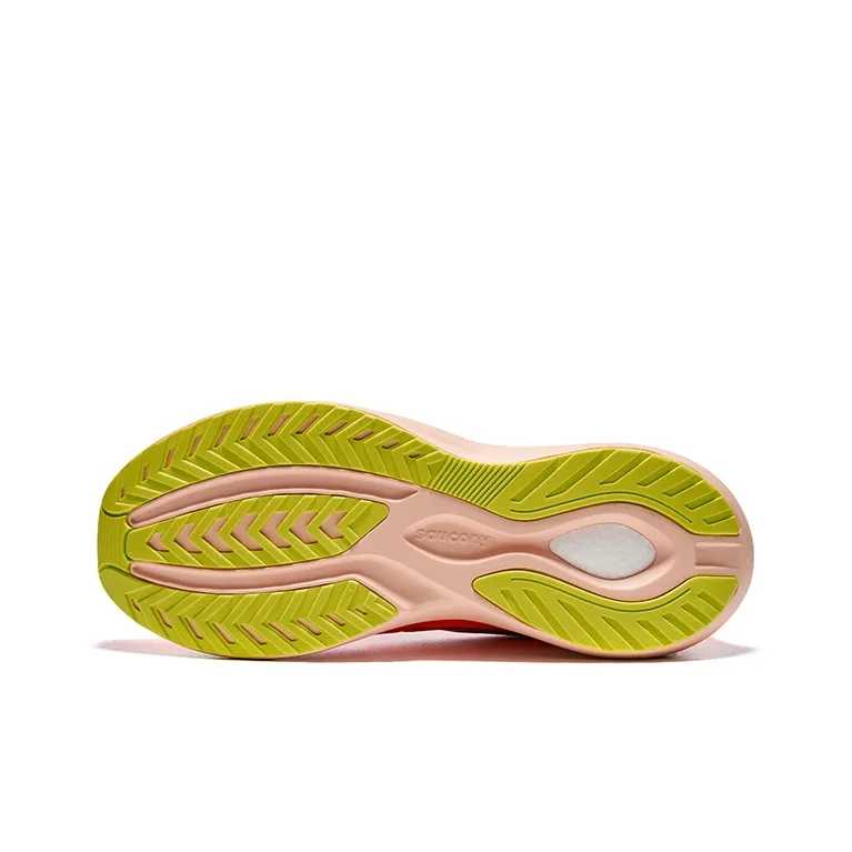 Saucony Phoenix Inferno 3 Cushioning Support Rebound Low Top Casual Running Shoes Unisex Orange-4