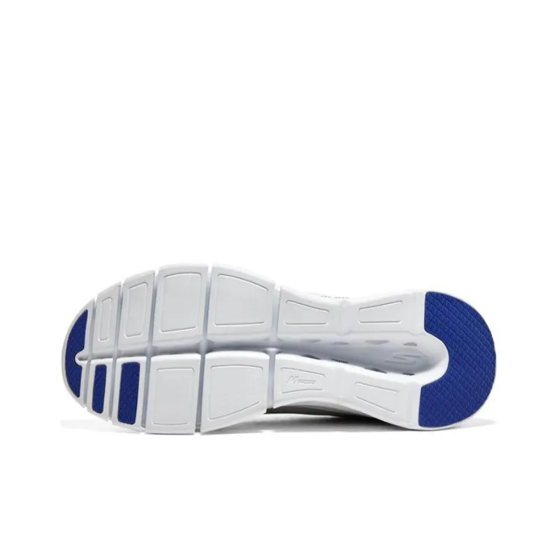 Skechers Go Run Glide Step Flex 'White Grey Blue'-3