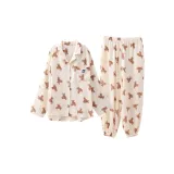 Long-Sleeved Pants, Knit Cotton Version (100% cotton)