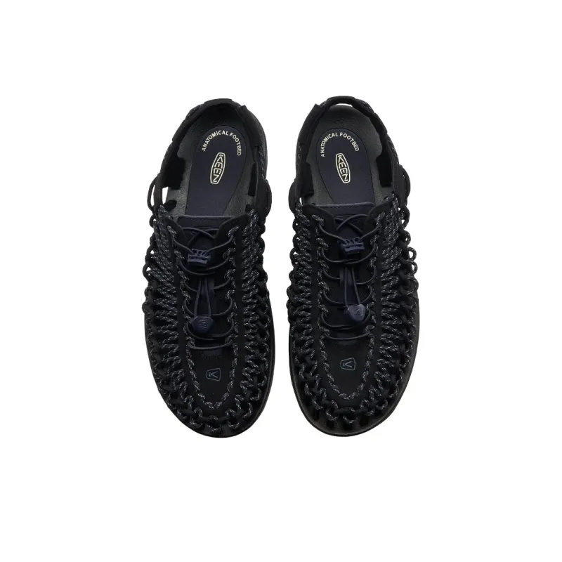 KEEN Uneek Anti Slip Wear Resistant River Trekking Shoes Men's Black-2