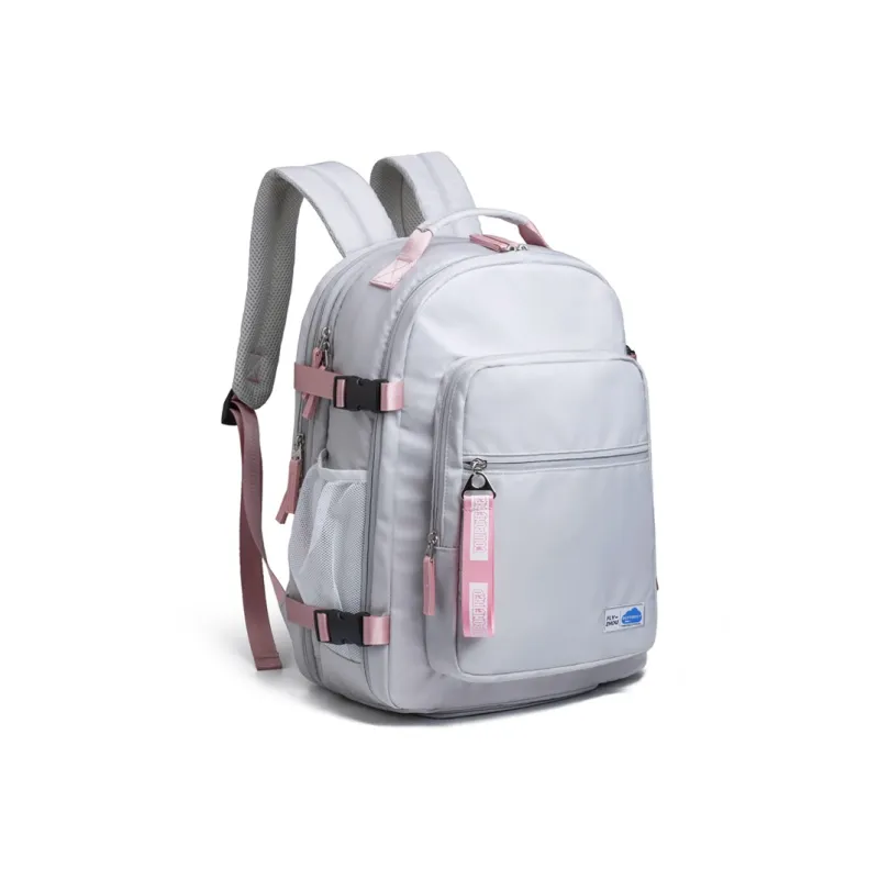 COWBONE Nylon Backpack Medium Size Unisex Grass Green/Beige/Internet Famous Purple/Cool Black-16