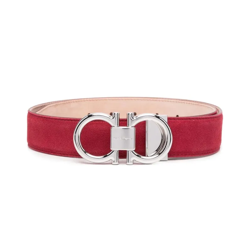 Ferragamo Belts Men Red-0