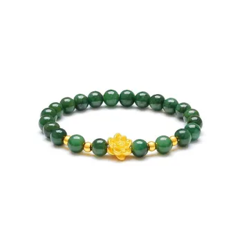 Teddy Bear Collection Agate Bracelets Women's