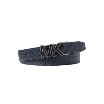 MICHAEL KORS Leather Belts Men Blue