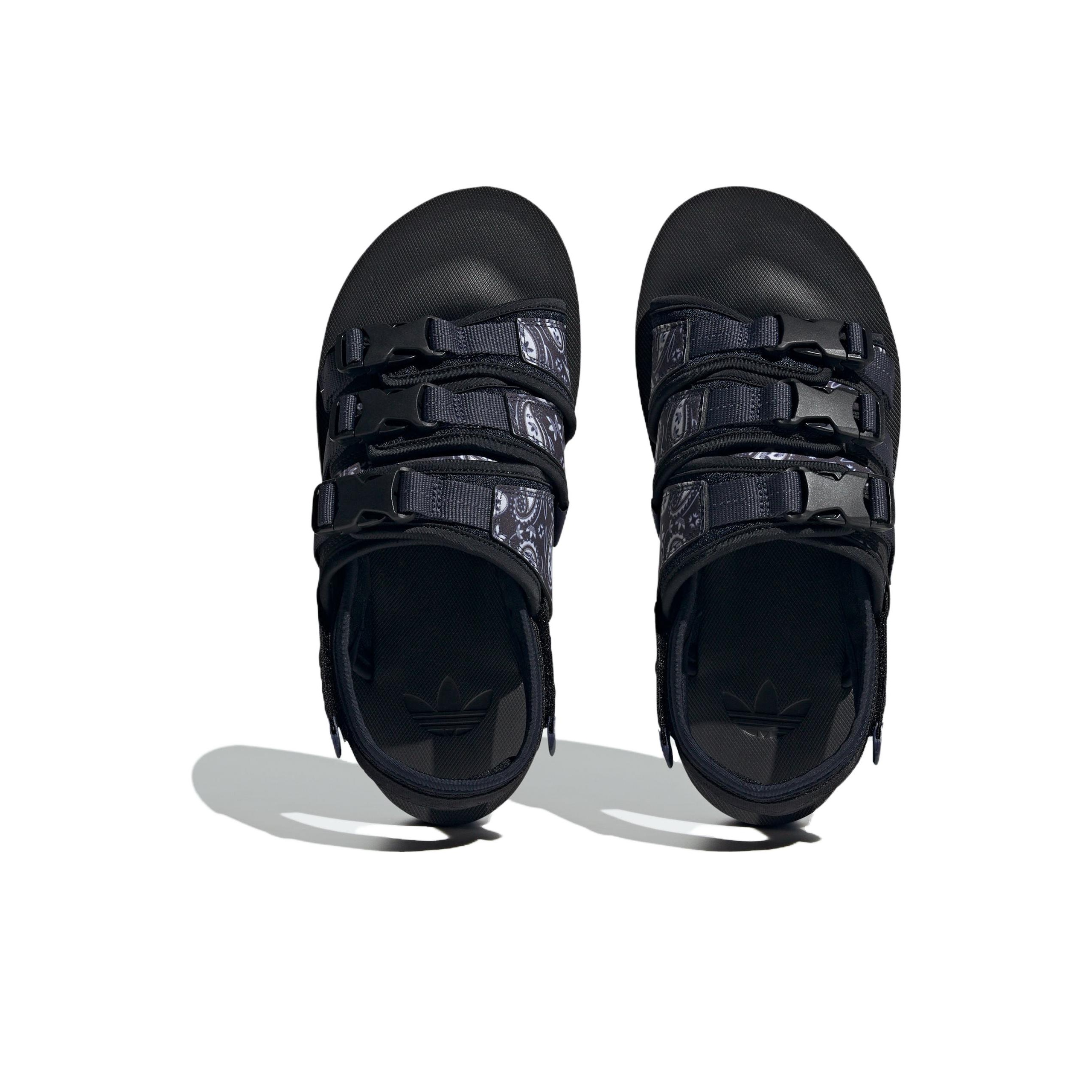 【関税&送料込】Adidas Originals Sandals Adidas Originals Originals AdiSTRP Sandals 'Black Grey Blue
