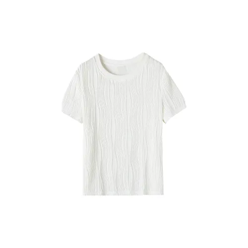 SMEN T-Shirts Women's White