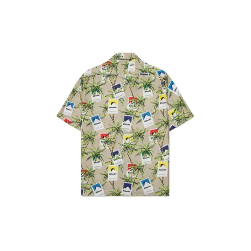 RHUDE Cigarette Print Button Up-1