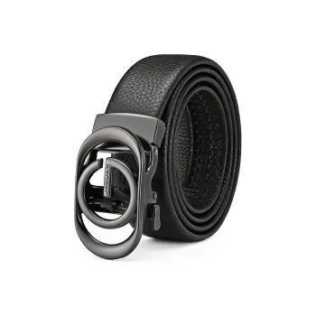 JAGUAR Cow Leather Belts Men's 3.55cm