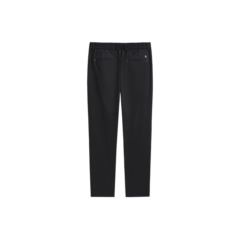PEACEBIRD MEN Casual Pants Men Black-1