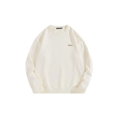 PEACEBIRD MEN Sweatshirts Unisex White