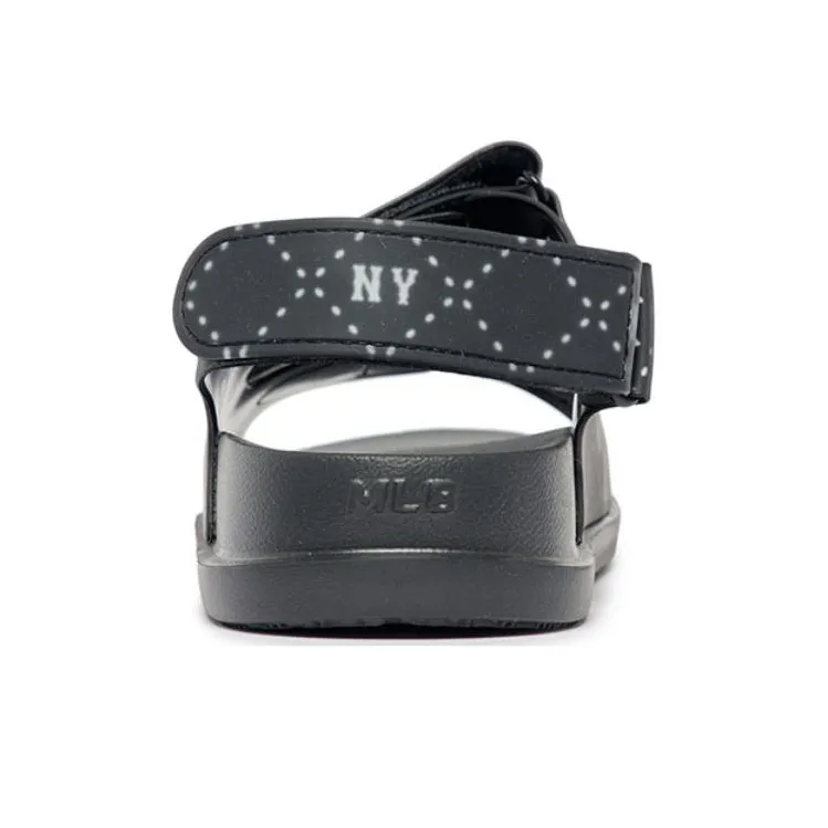 MLB Sandal New York Yankees Sports Sandals Unisex Black White-4