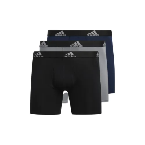 Adidas Free Shipping With AdiClub Performance Boxer Briefs 3 Pairs