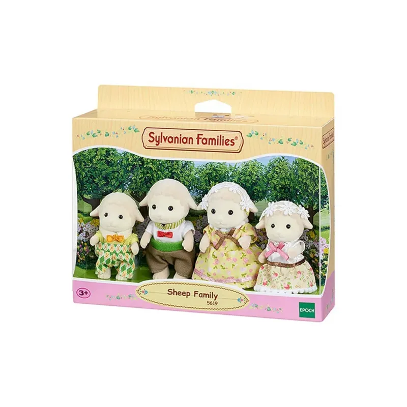 Sylvanian Families Sheep Family Dolls Plush Doll Small Size Tall-1