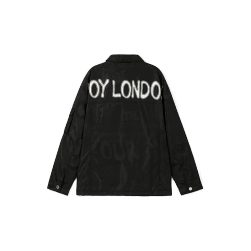 Boy London Denim Jackets Unisex Black-1