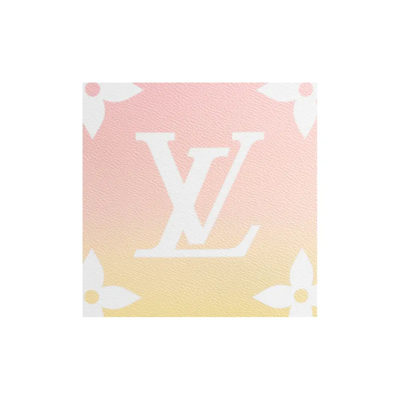 LOUIS VUITTON Neverfull Gradient Pastel Mm Light Pink-4