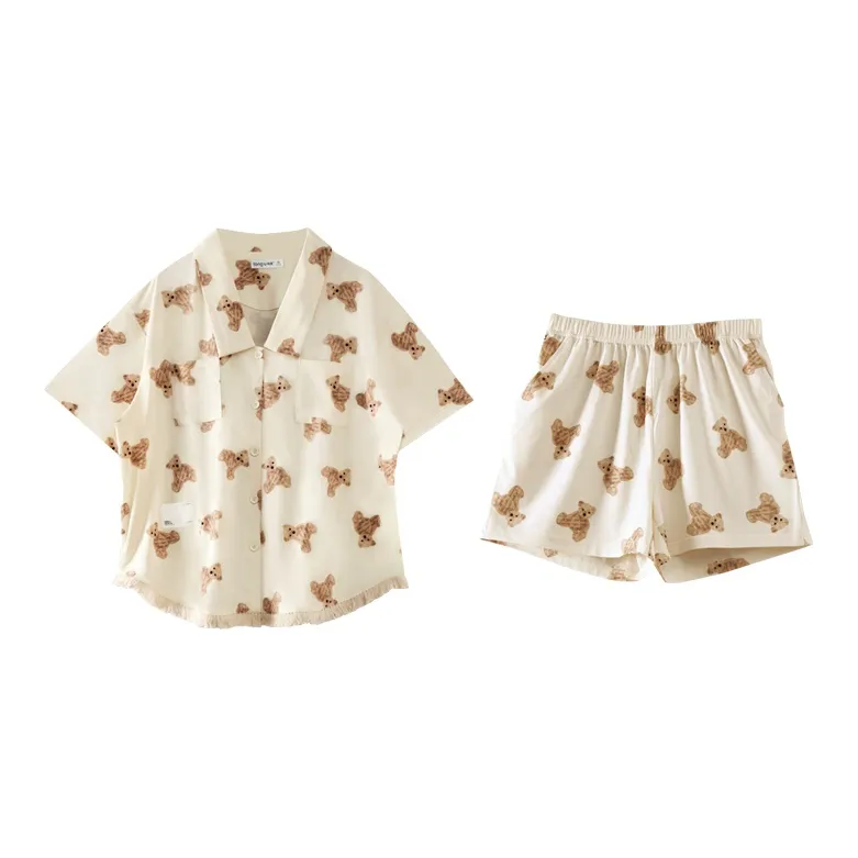 Same Language Women's Pajama Sets-17